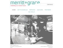 Tablet Screenshot of merrittandgrace.com